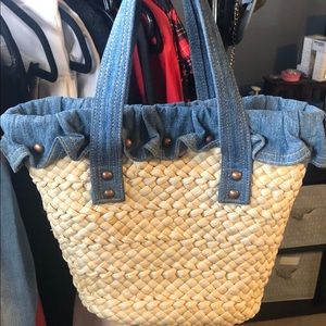 Ralph Lauren basket purse